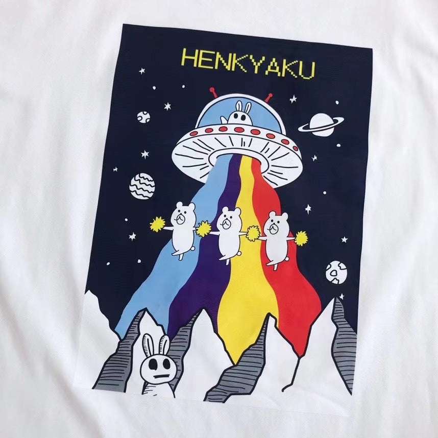 Scolar space ship tee