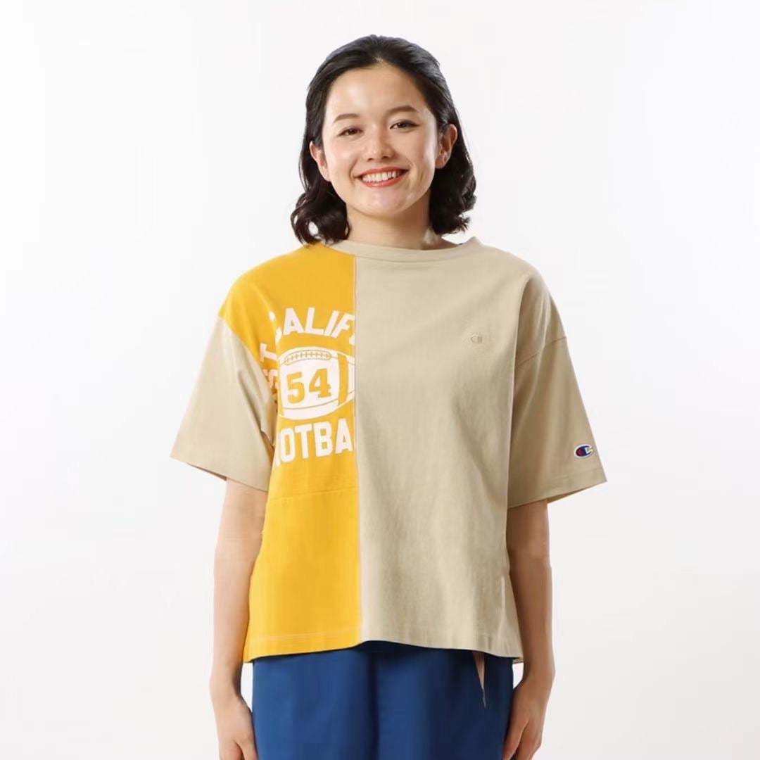 Champion撞色印花tee