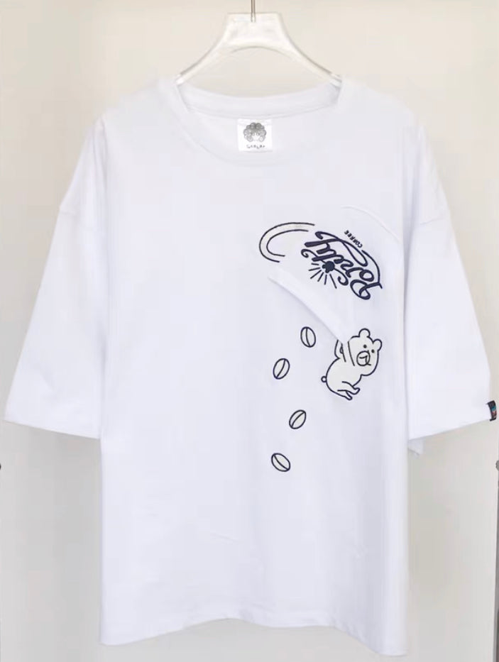 Scolar bear tee