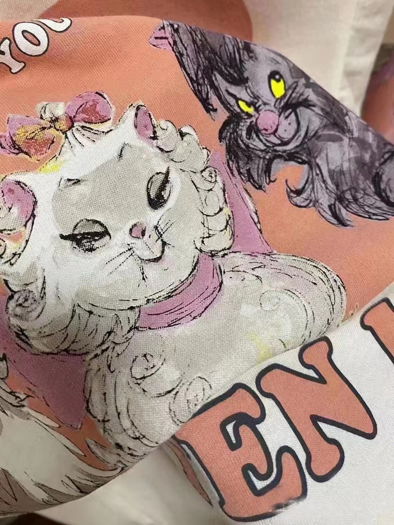Moussy cat tee