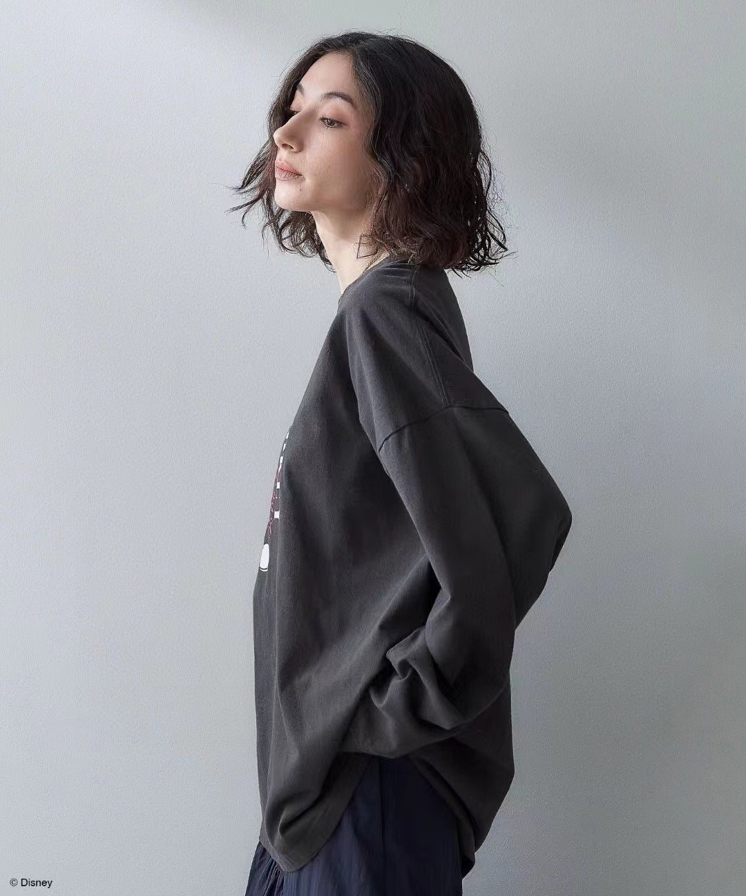 Mickey pattern tee