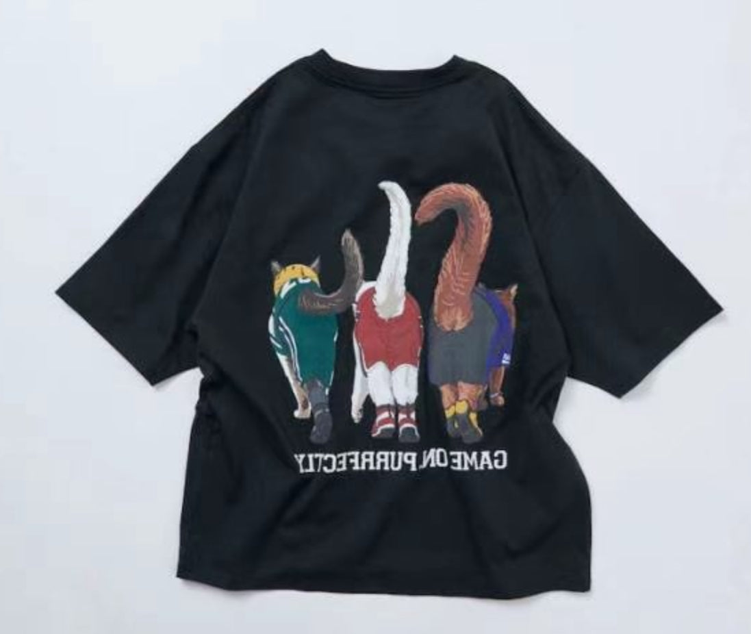 Freak store cat印花tee