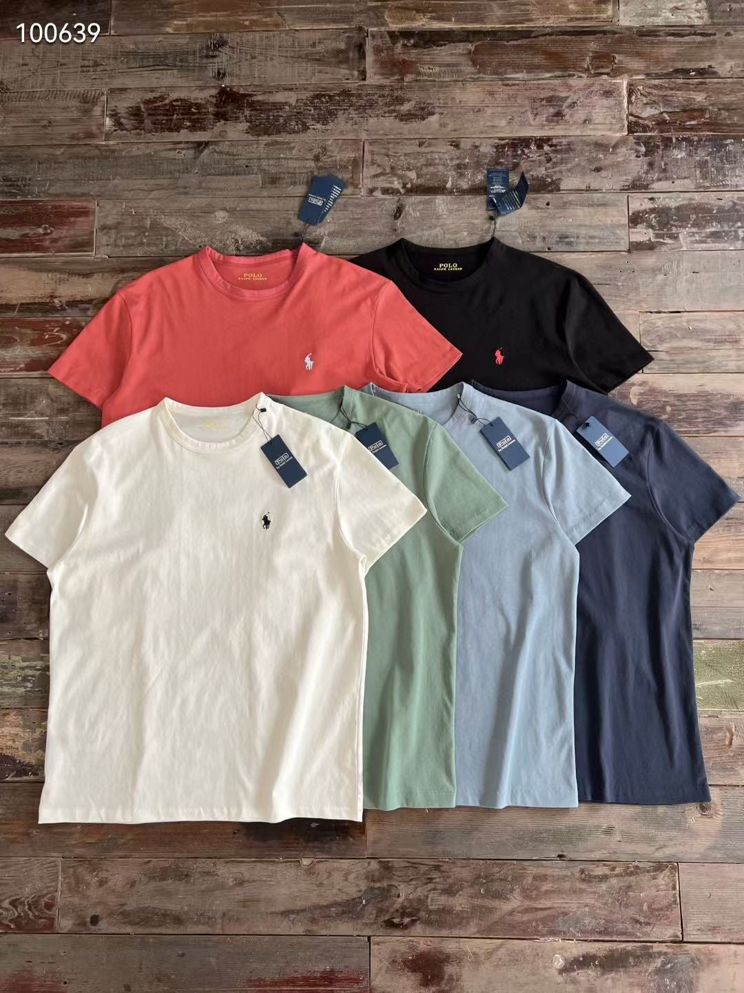 Polo colourful logo tee