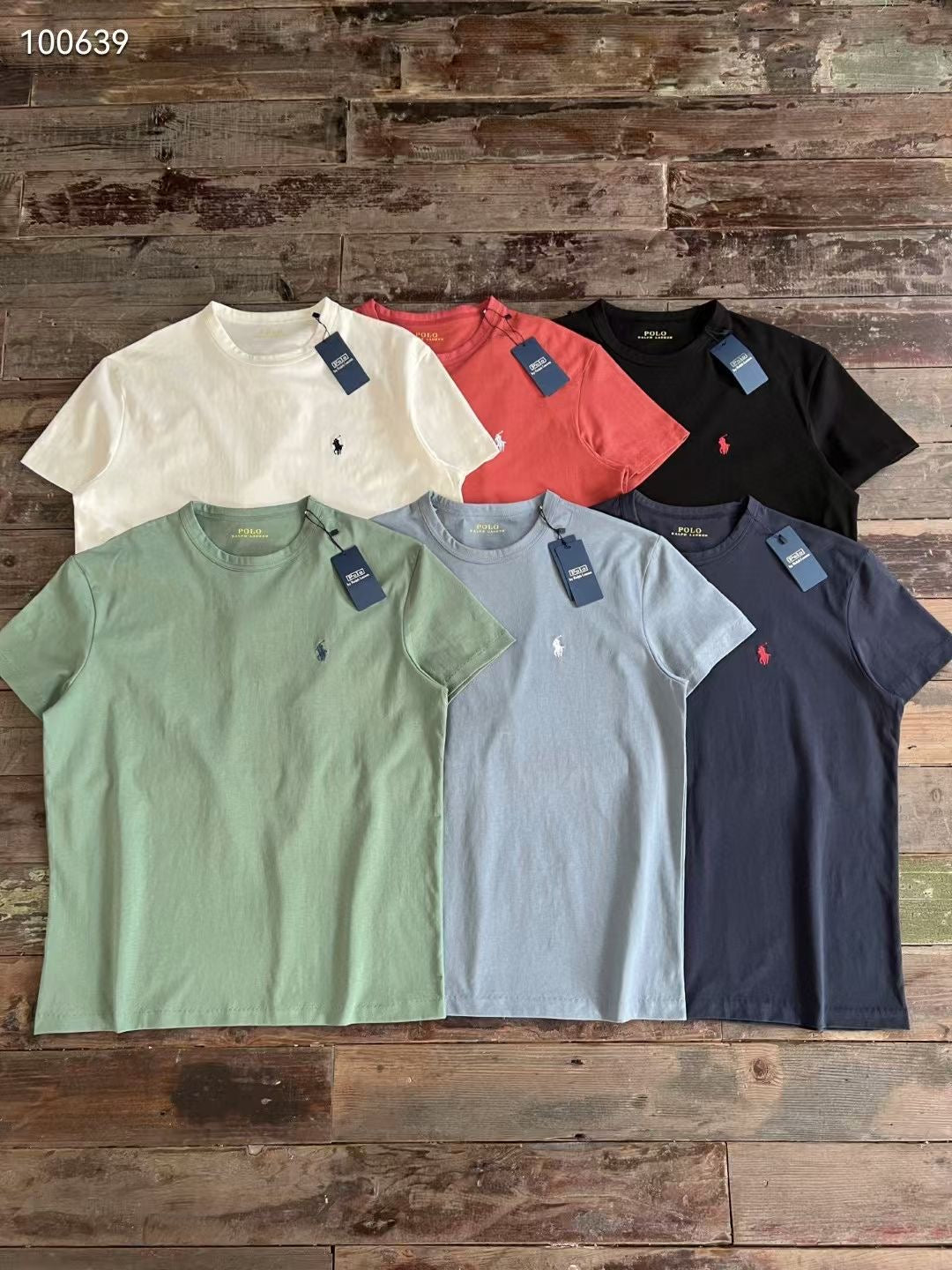 Polo colourful logo tee
