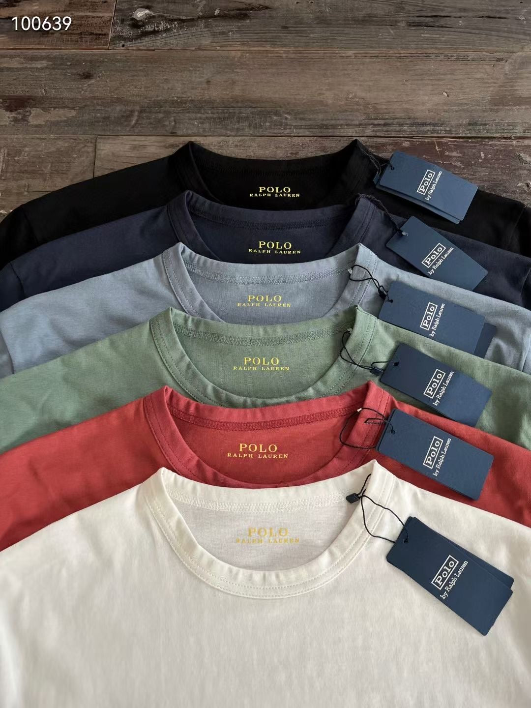 Polo colourful logo tee