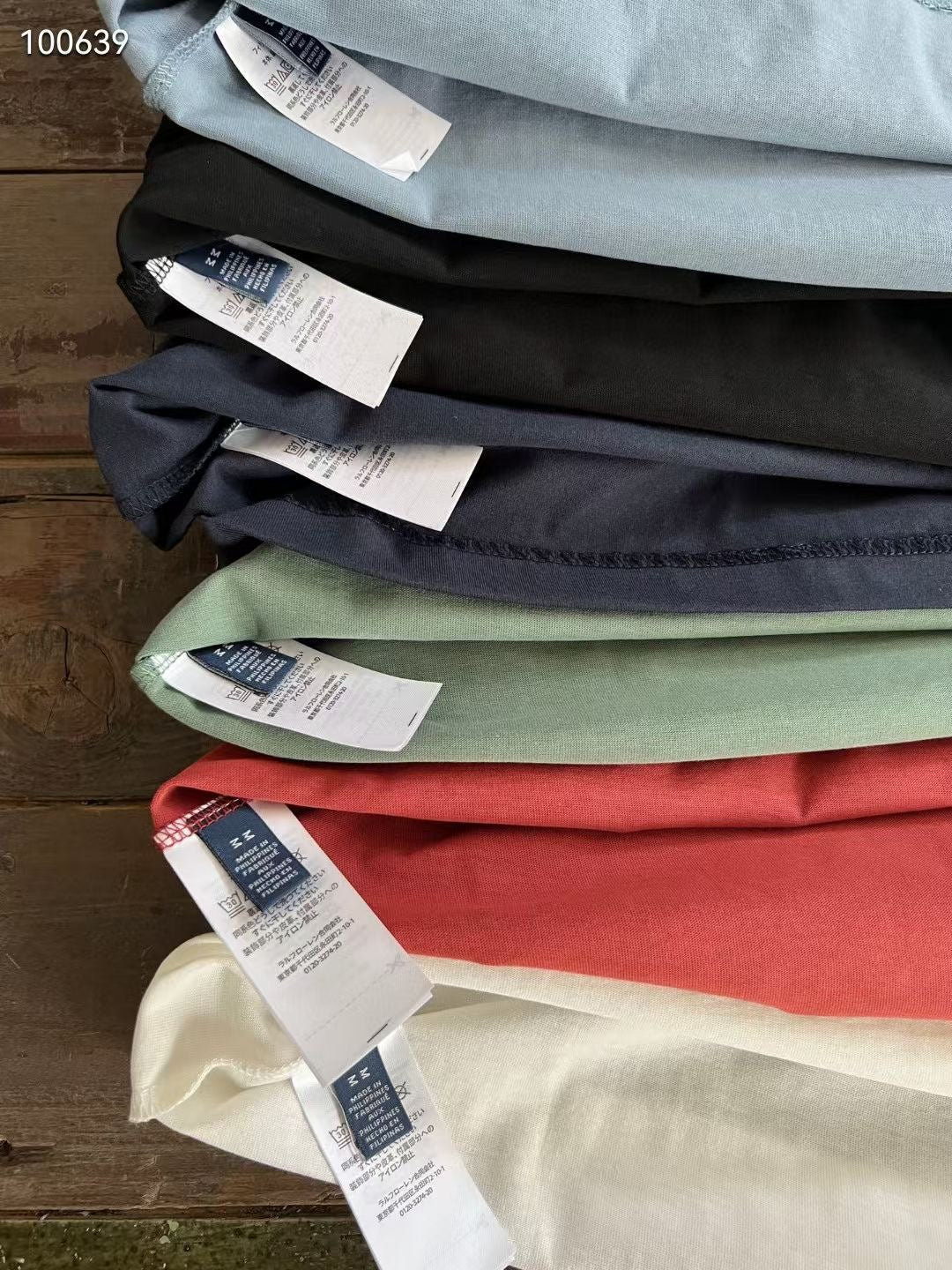Polo colourful logo tee