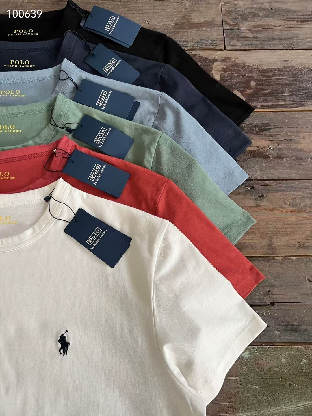 Polo colourful logo tee