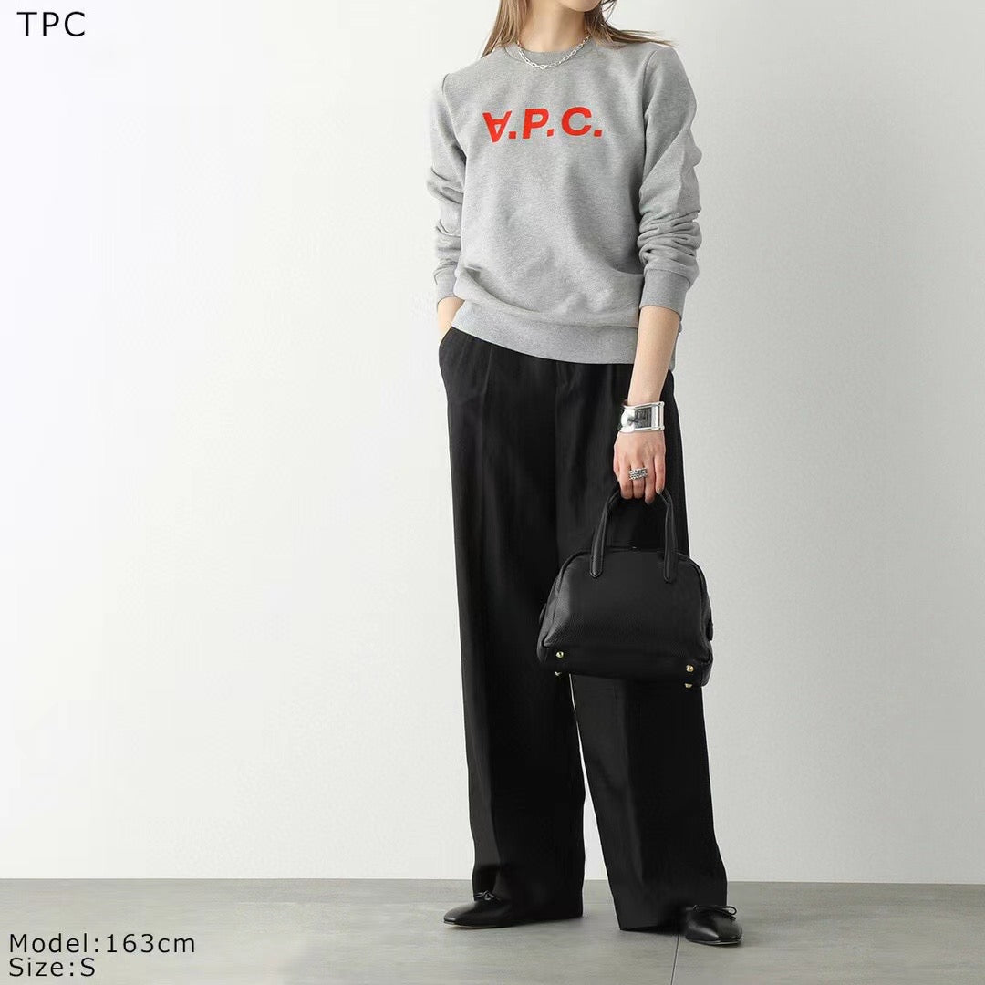 A.P.C.植絨字母衛衣