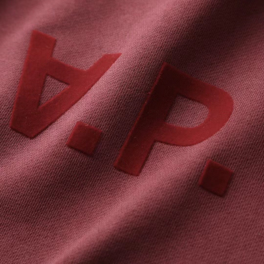 A.P.C.植絨字母衛衣