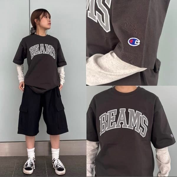 Beams logo tee