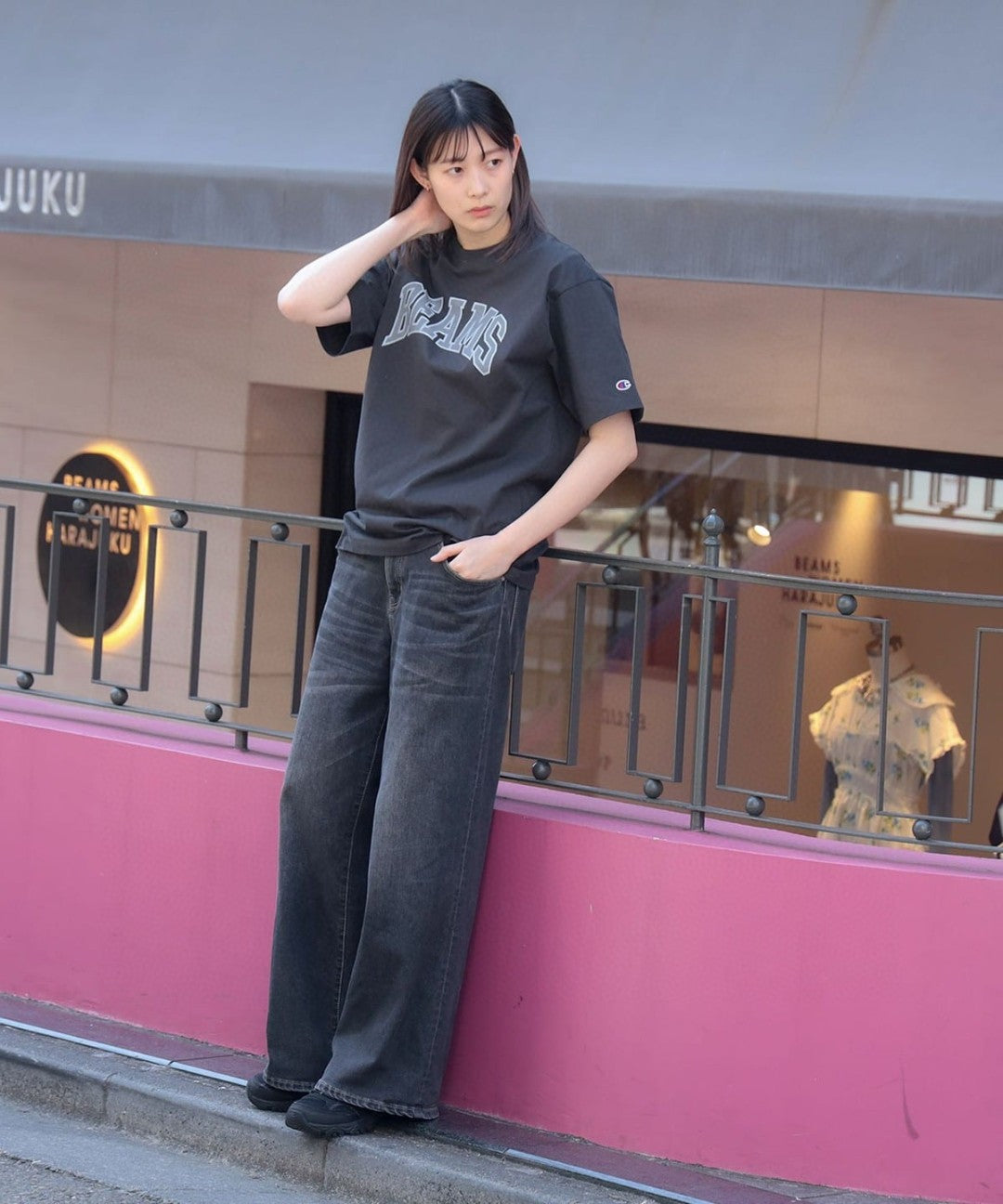Beams logo tee