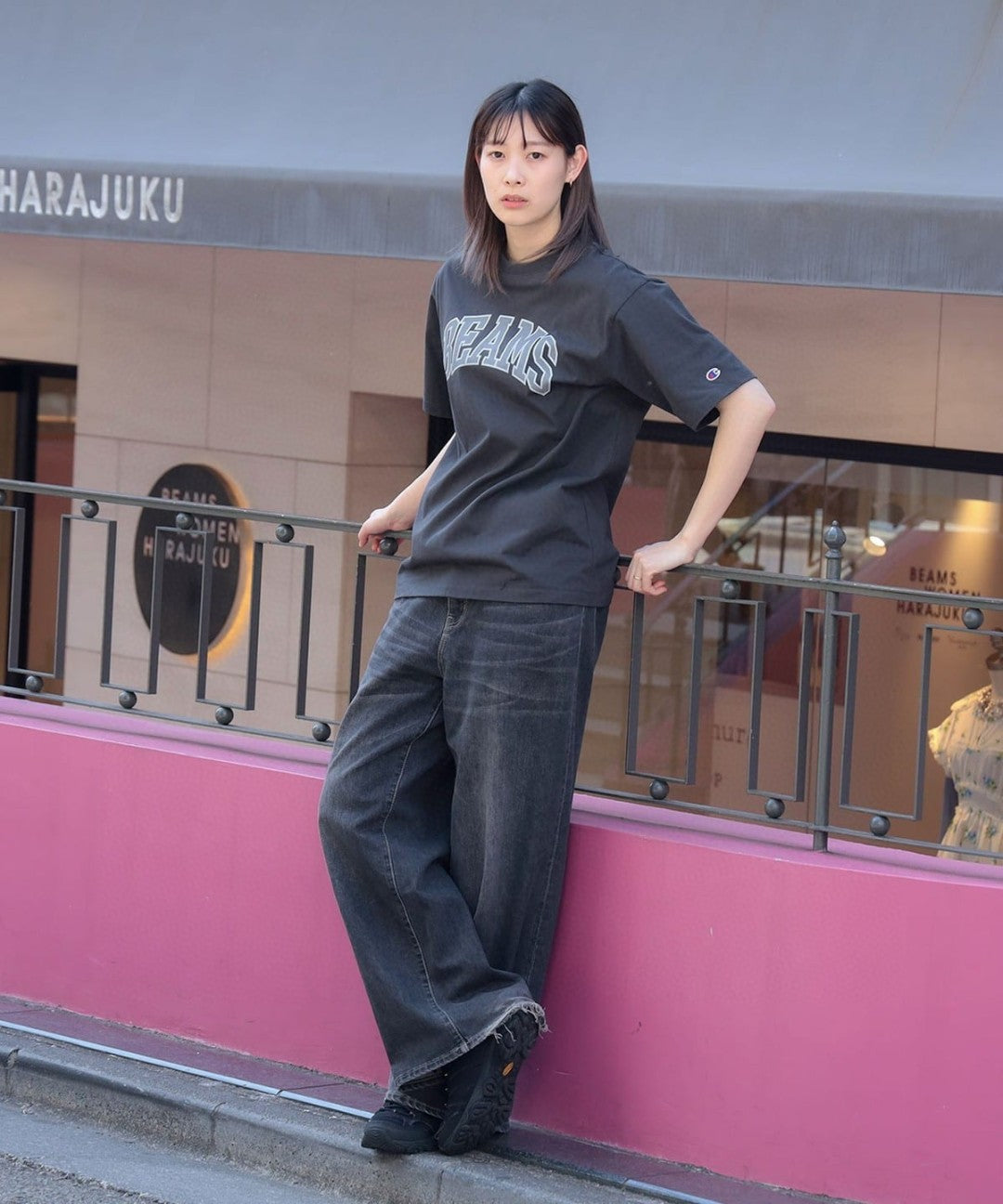 Beams logo tee
