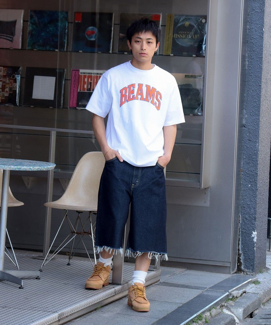Beams logo tee