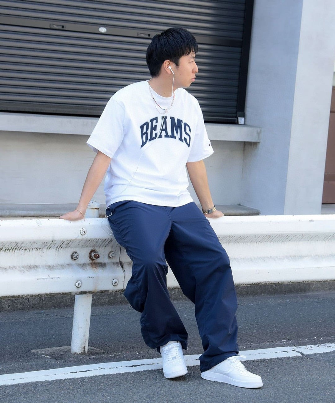 Beams logo tee