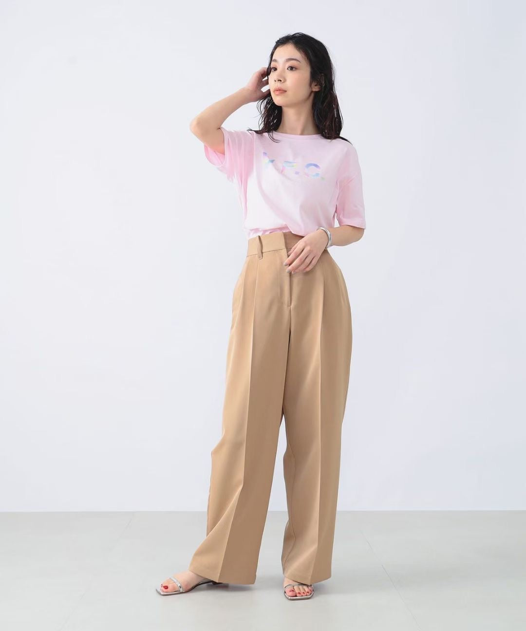 A.P.C 變漸幻彩tee
