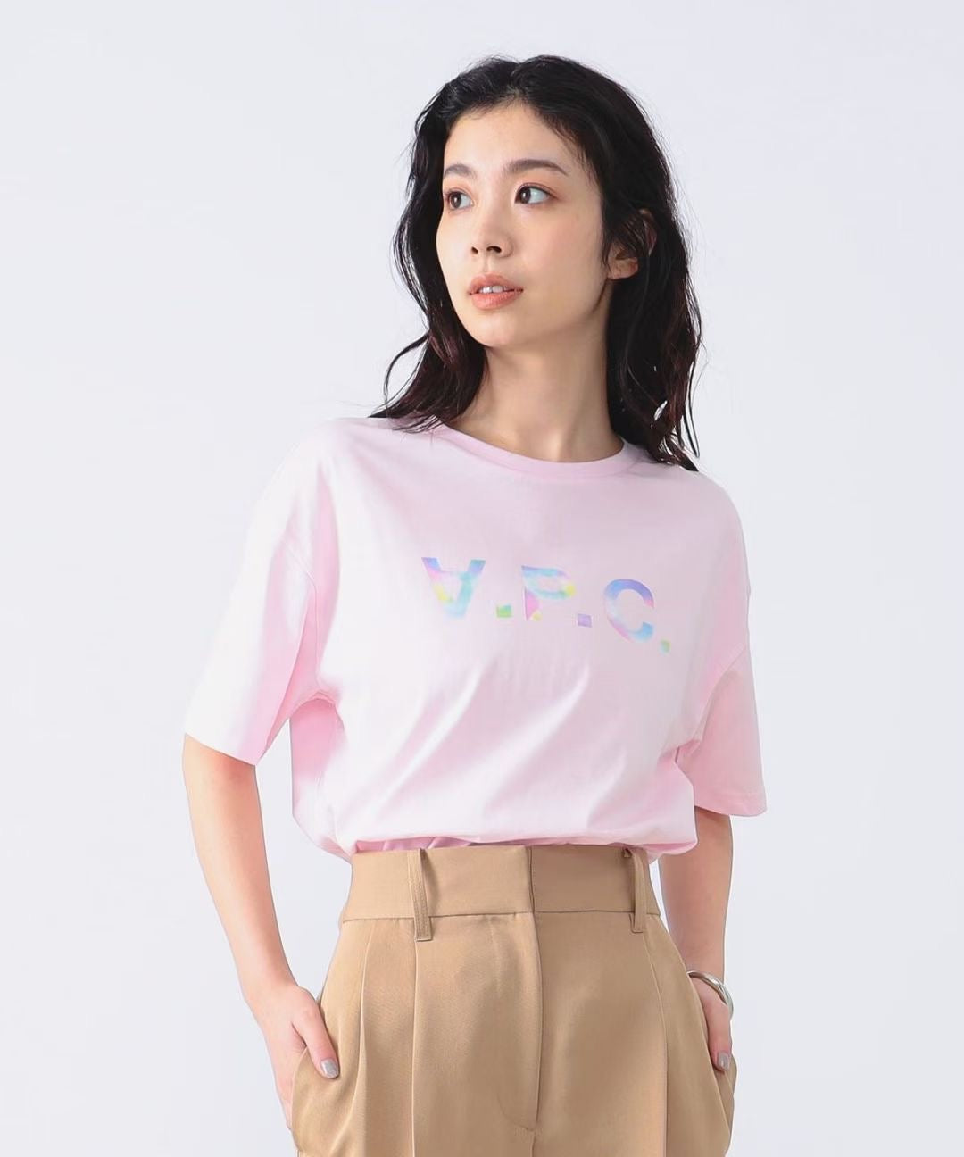 A.P.C 變漸幻彩tee