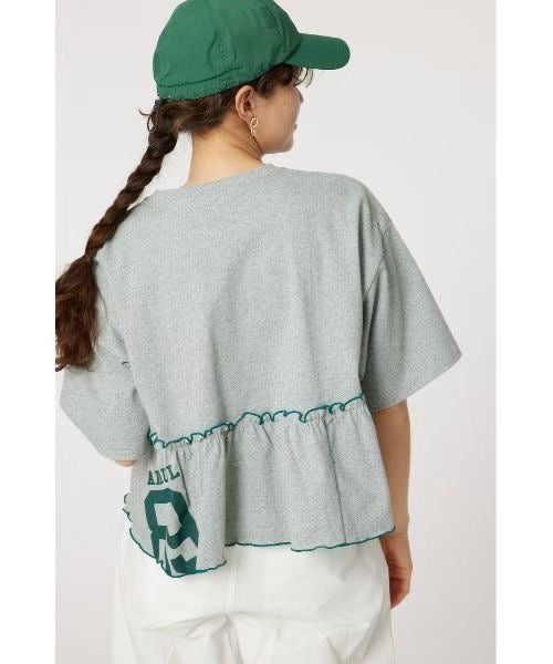 Rodeo crowns 荷葉接拼tee