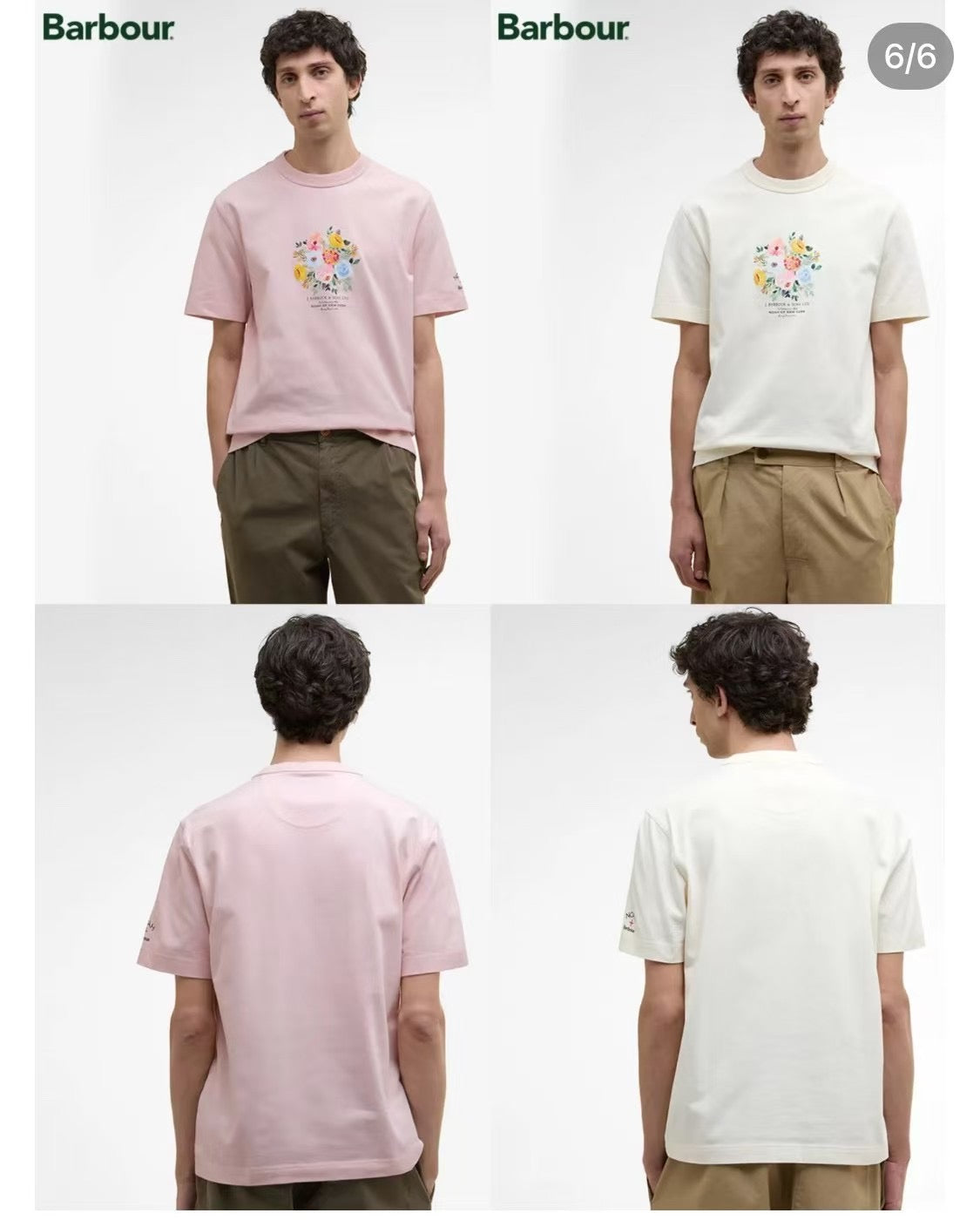 Barbour x Noah tee