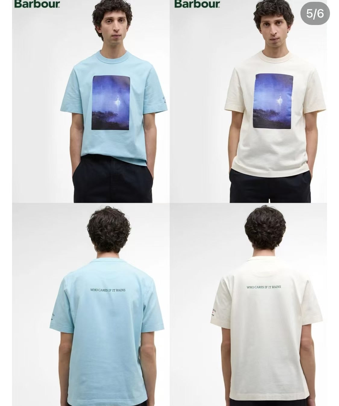 Barbour x Noah tee
