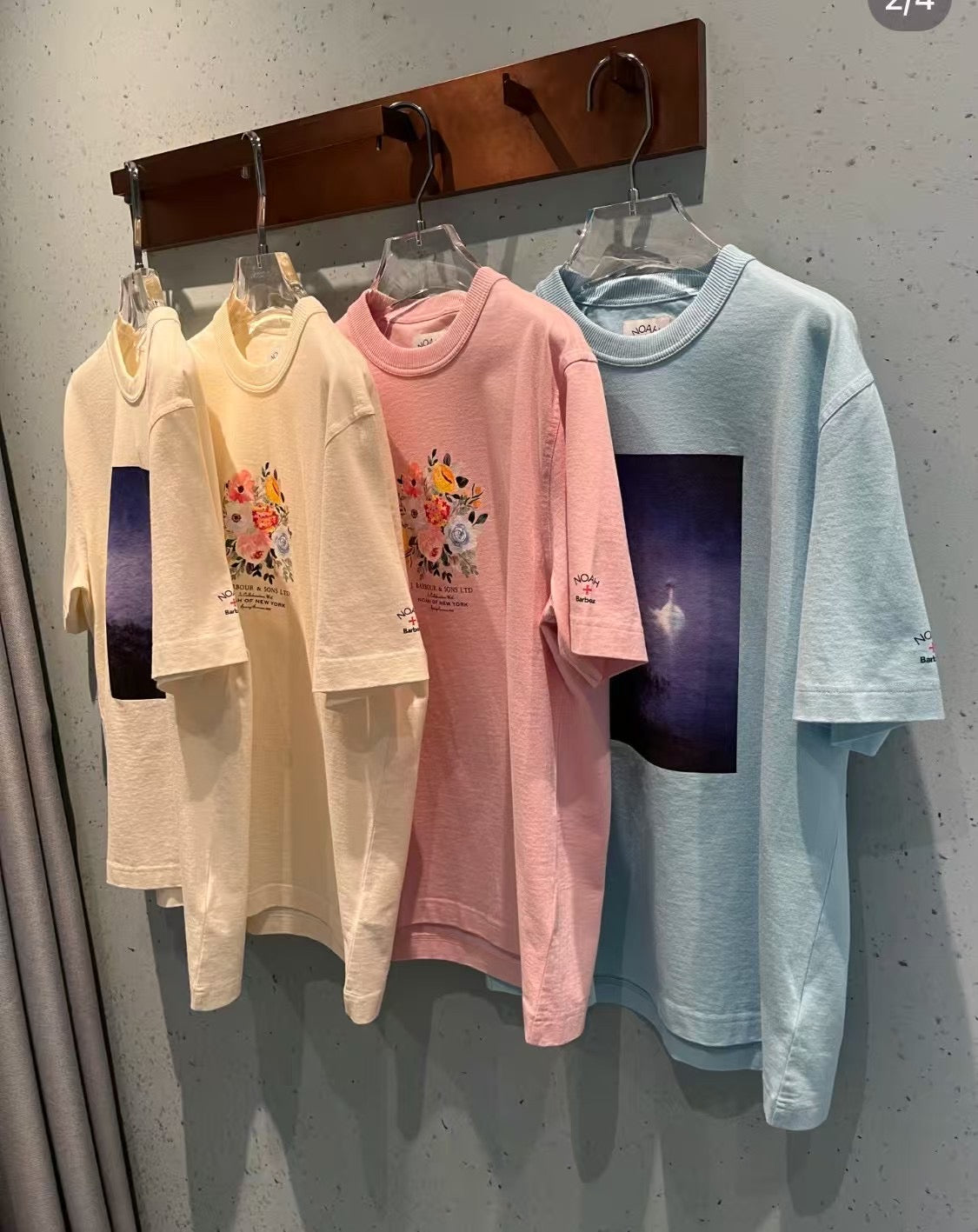 Barbour x Noah tee