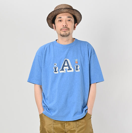 45R iAi菠蘿logo tee