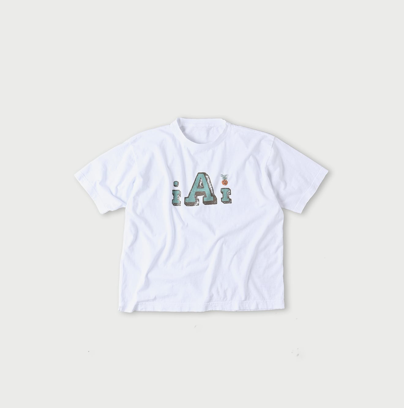45R iAi菠蘿logo tee