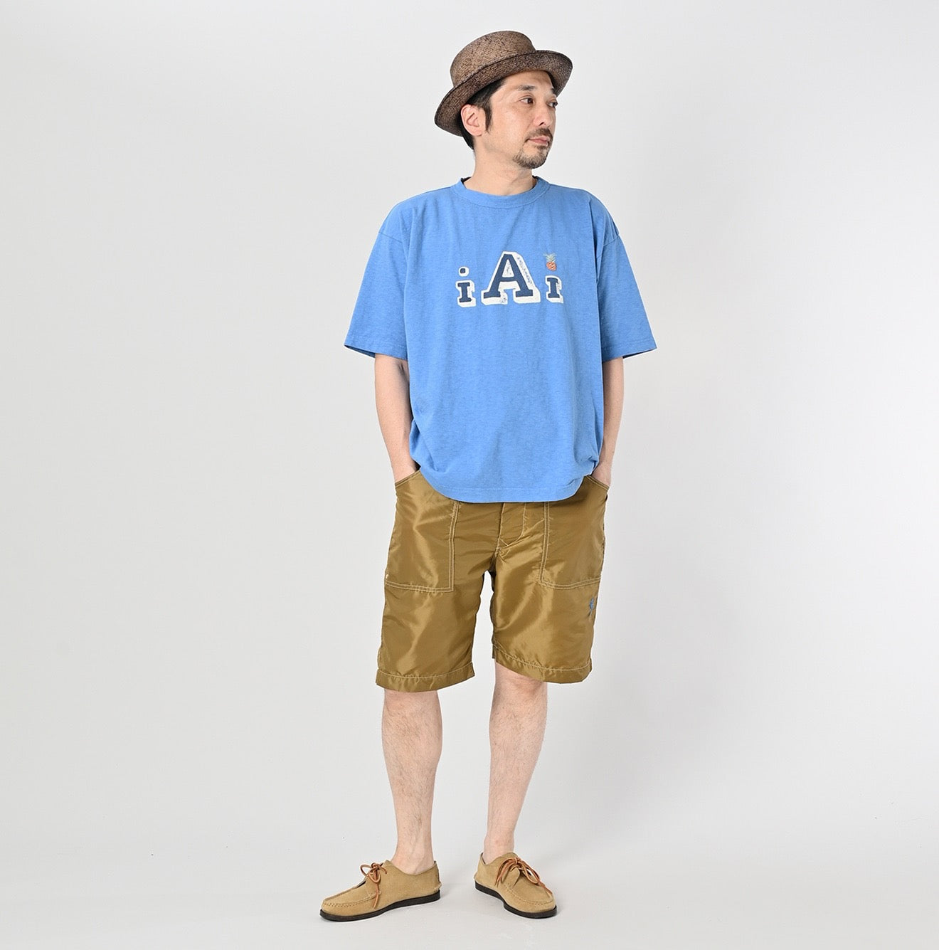 45R iAi菠蘿logo tee