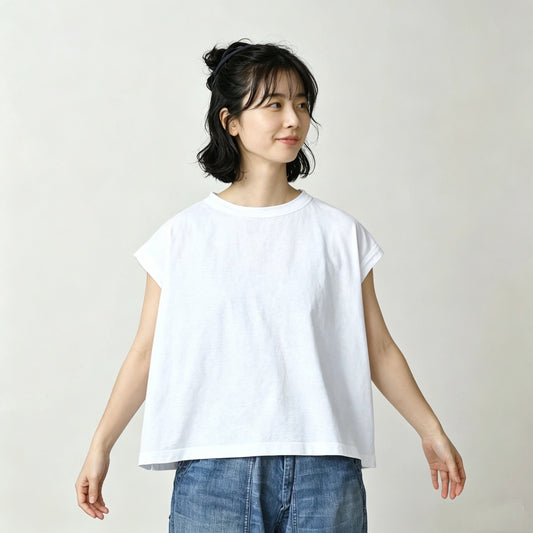 45R淨色tee
