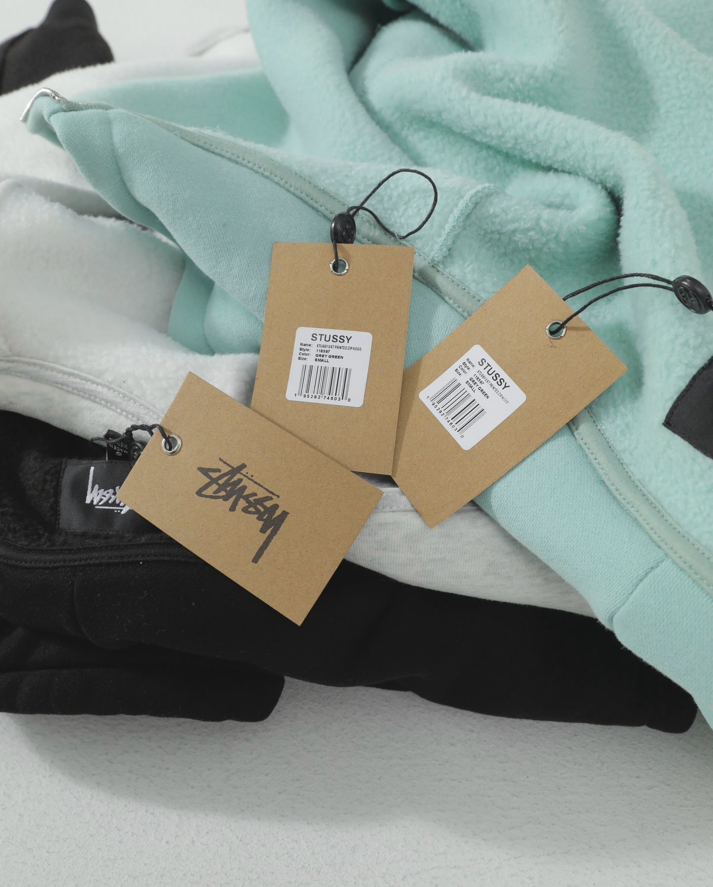 Stussy logo hoodies jacket