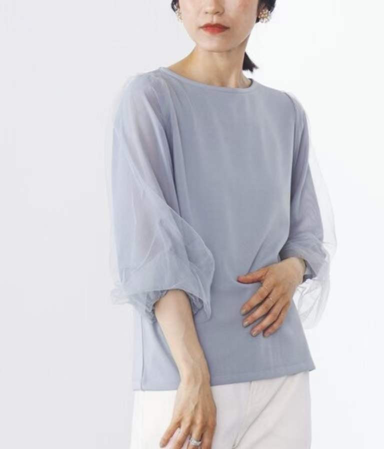Beams網紗tee