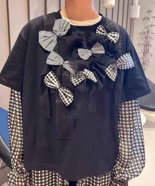 TORI-TO x Beams boy蝴蝶結tee