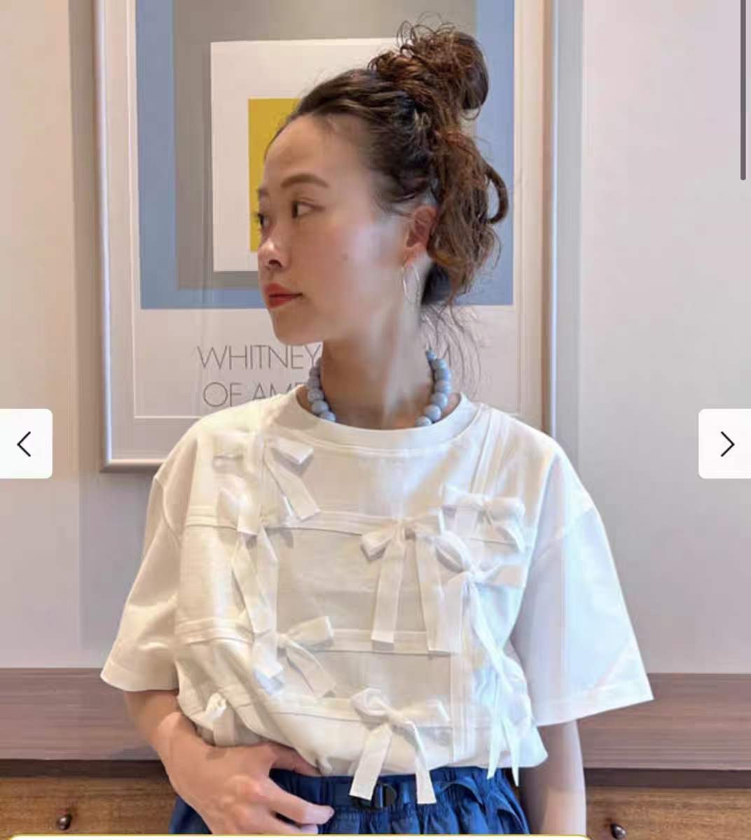 TORI-TO x Beams boy蝴蝶結tee