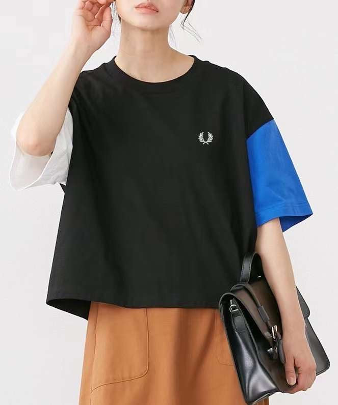Fred perry接拼tee
