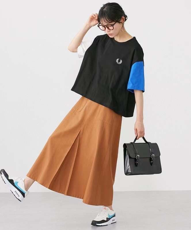 Fred perry接拼tee