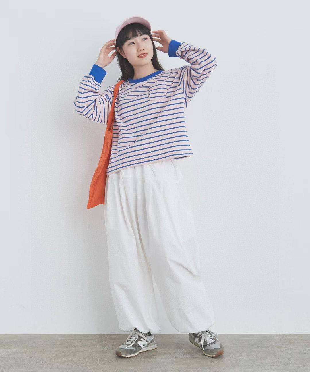 日單Bulle de Savon撞色間條tee