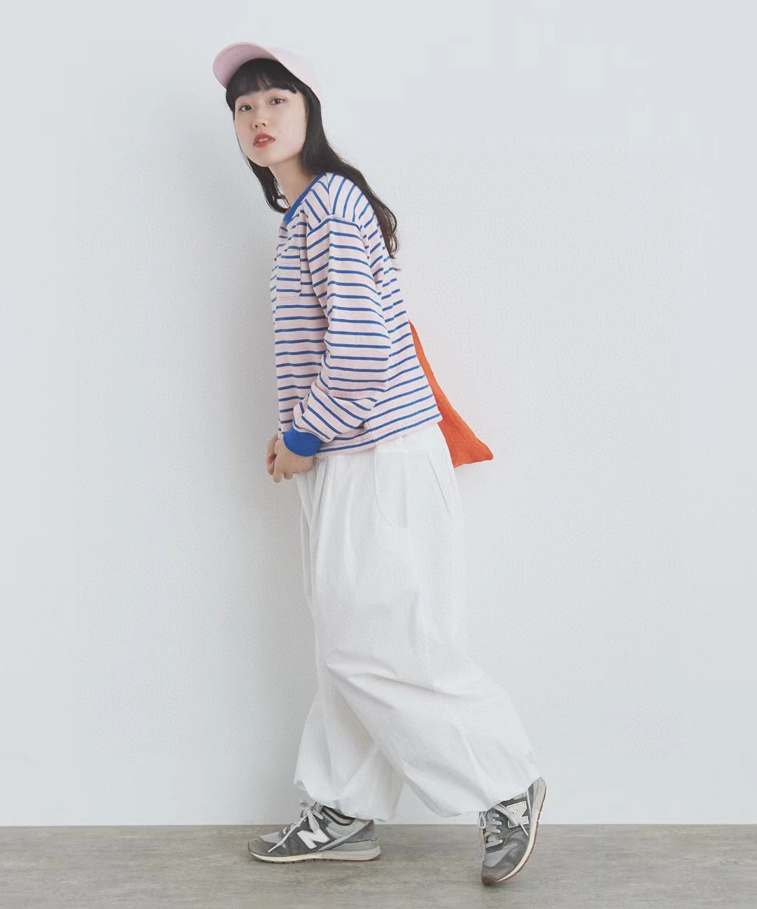 日單Bulle de Savon撞色間條tee