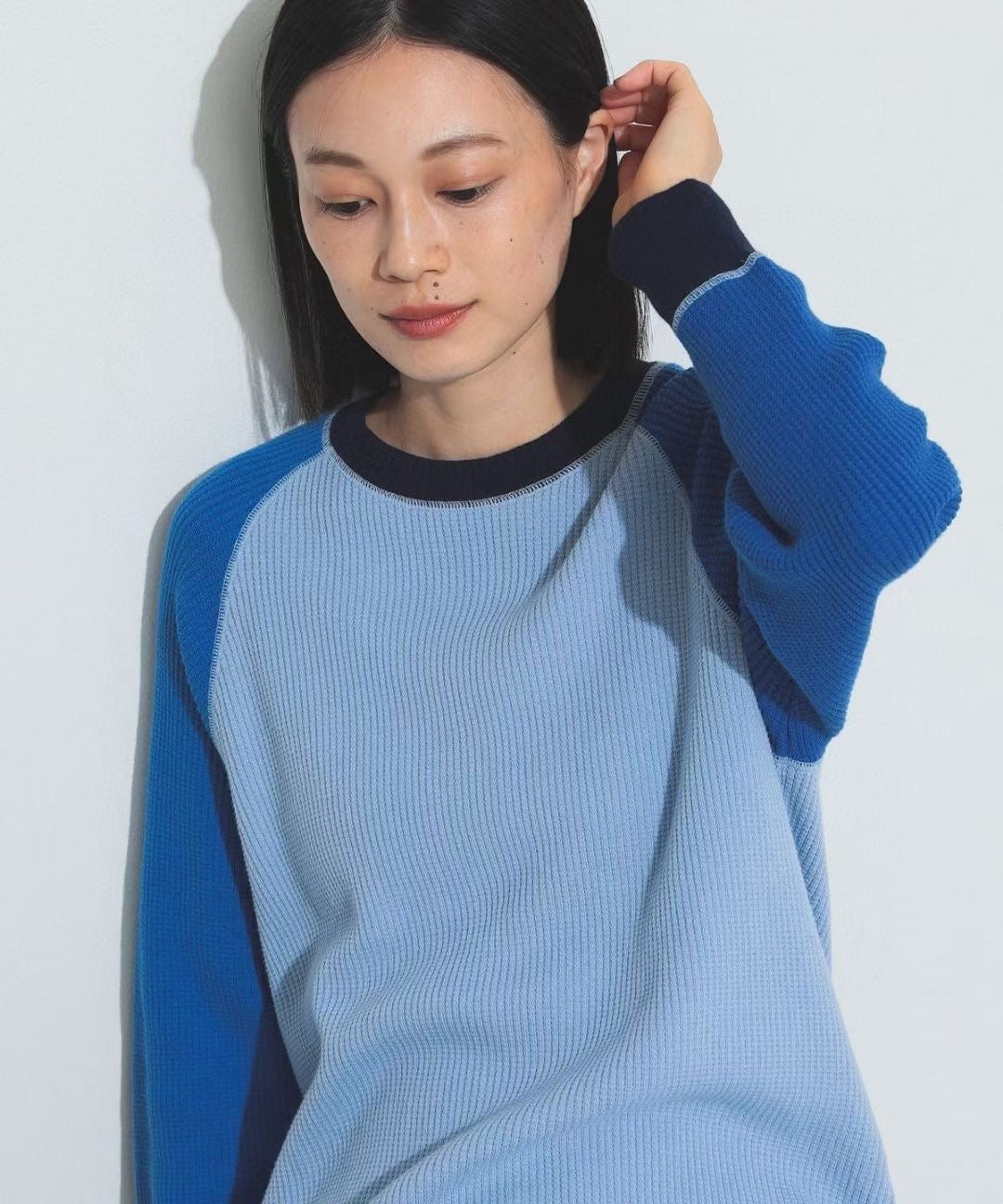 Beams boy接拼卡夫格tee