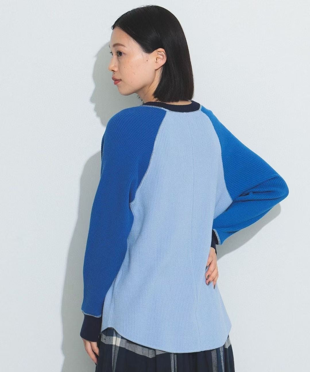 Beams boy接拼卡夫格tee