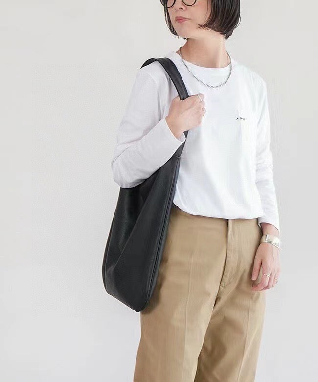 A.P.C刺繡pocket tee