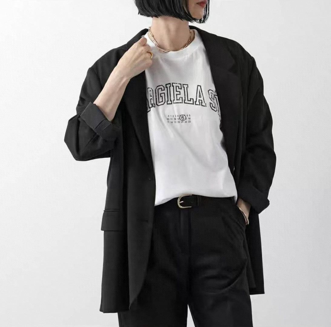 Maison Margiela MM6 logo tee
