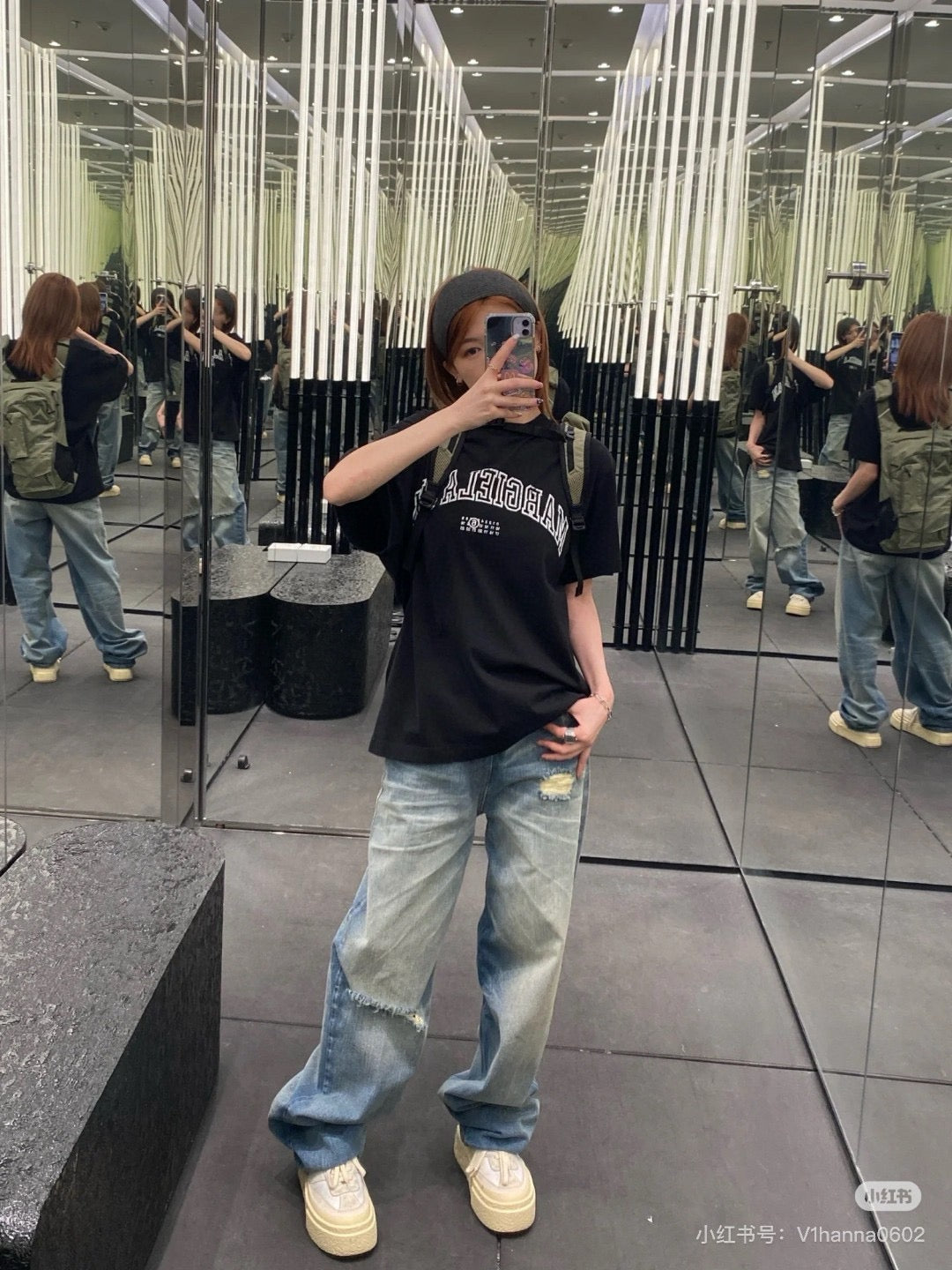 Maison Margiela MM6 logo tee
