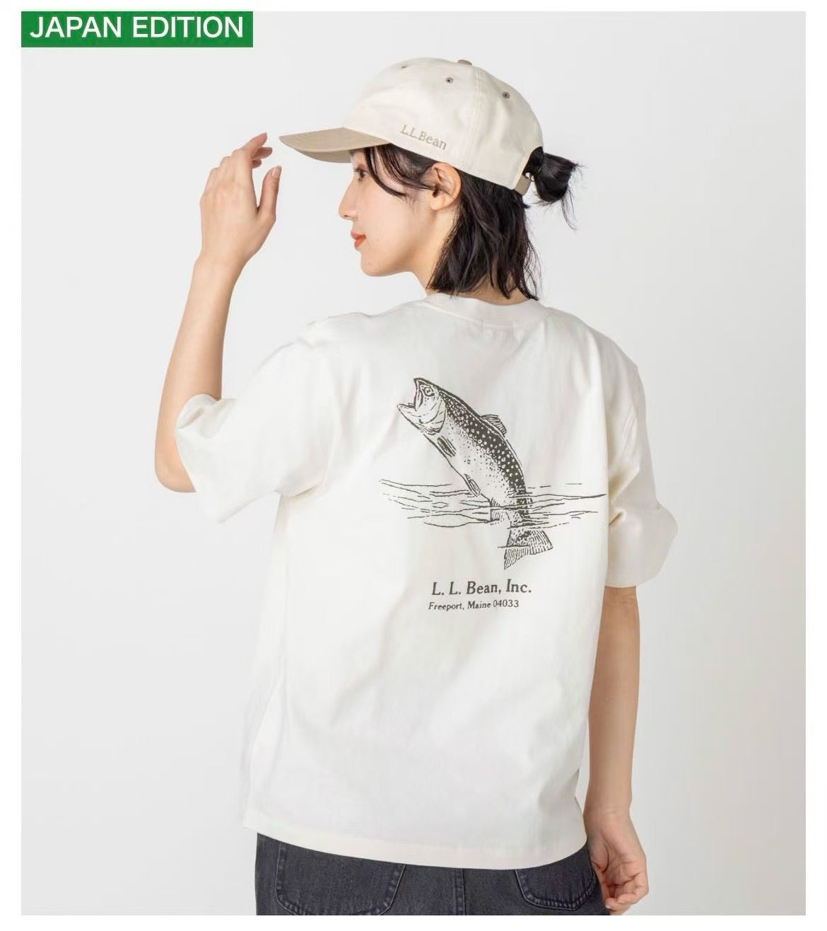LL Bean morrill 動物短袖tee
