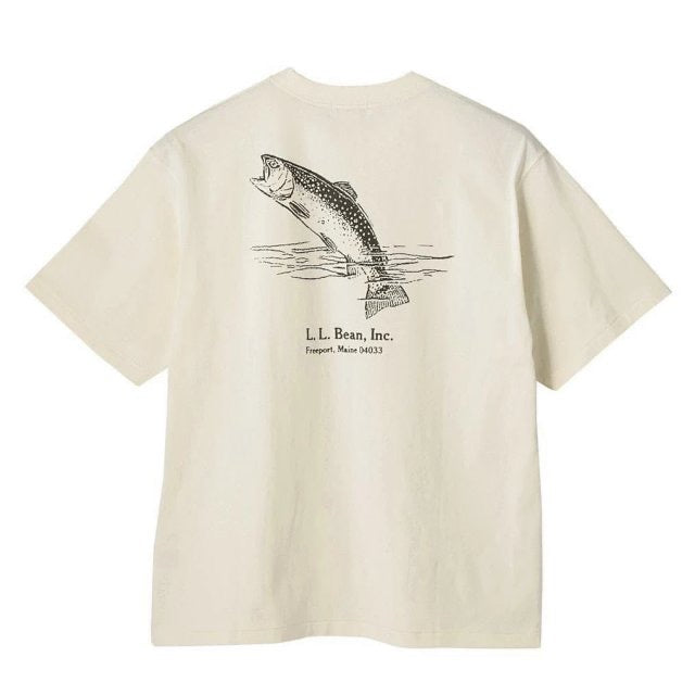 LL Bean morrill 動物短袖tee