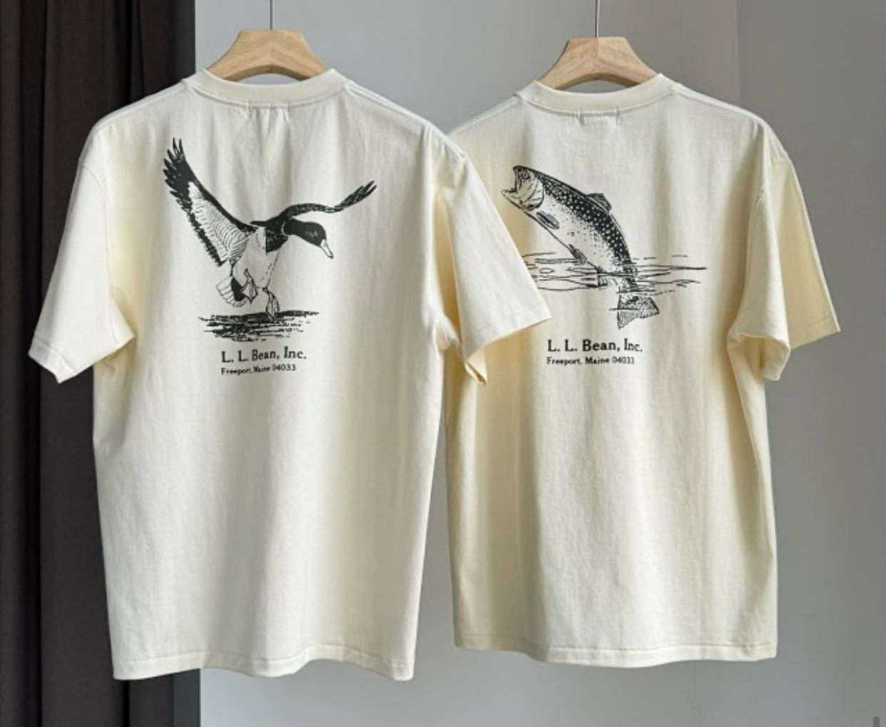 LL Bean morrill 動物短袖tee