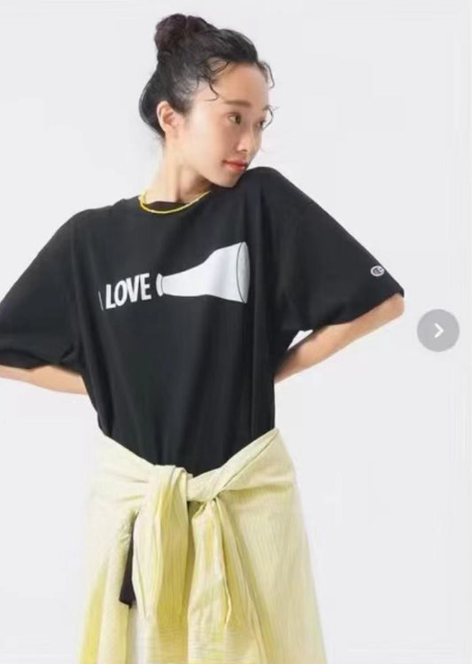 Champion love logo tee