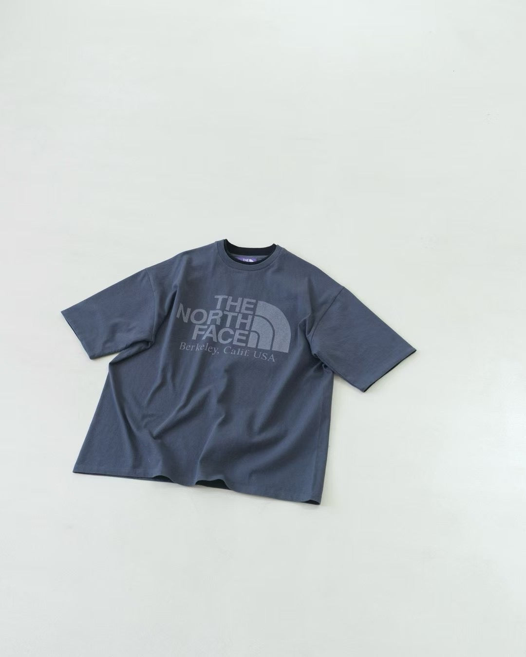TNF 水洗logo tee