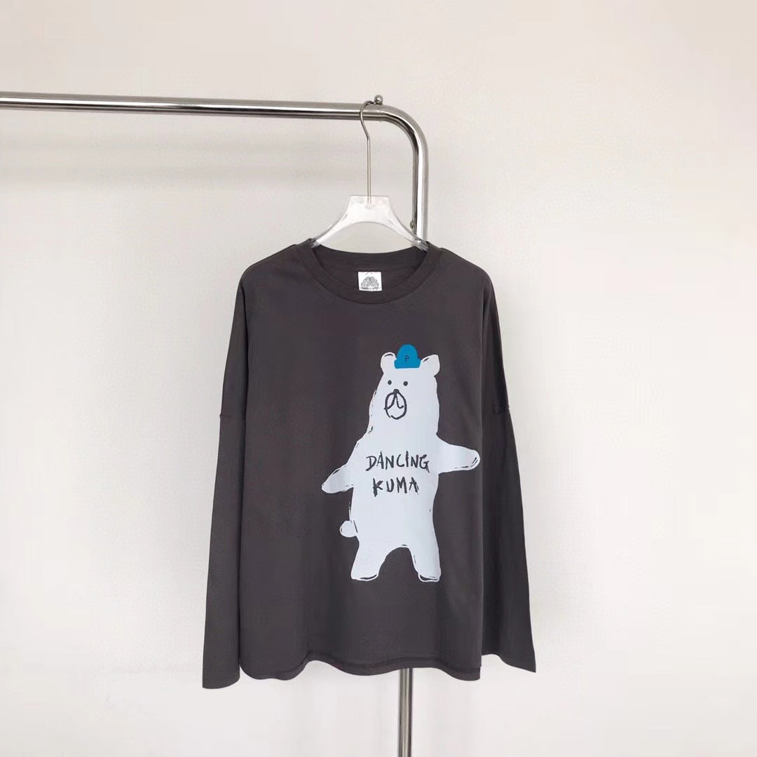 Scolar dancing Kuma bear tee