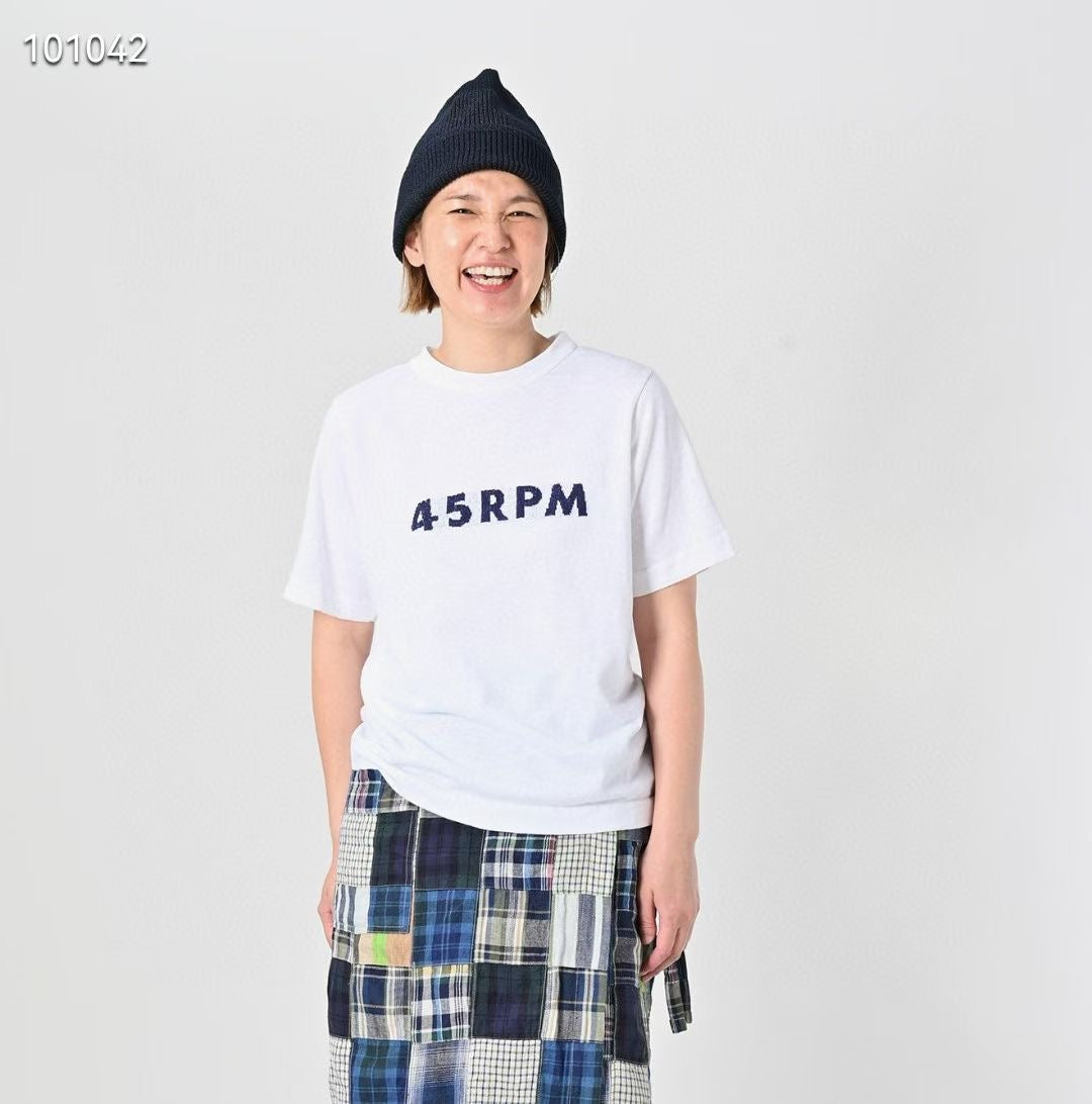 45R 字母tee