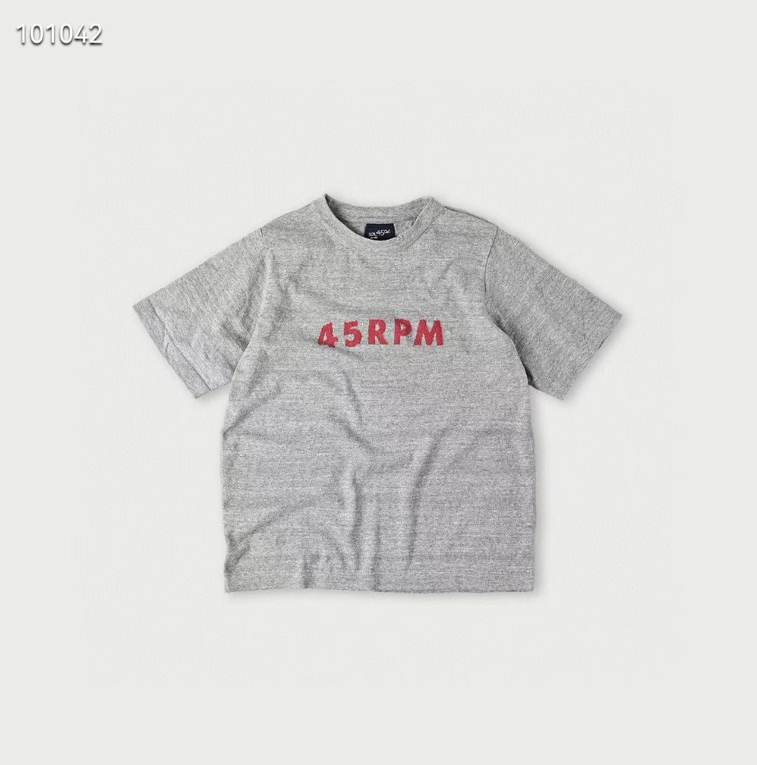 45R 字母tee