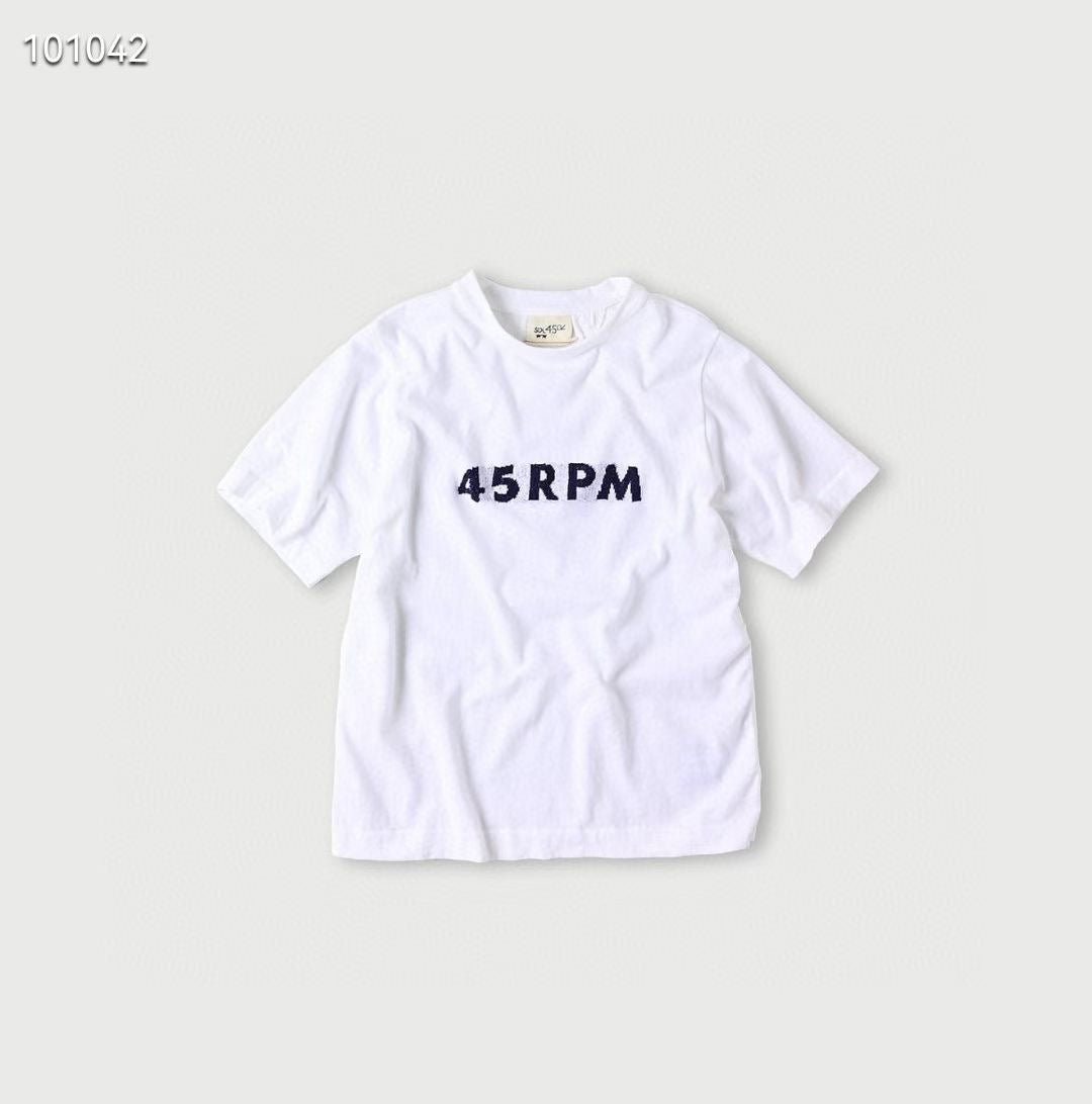 45R 字母tee